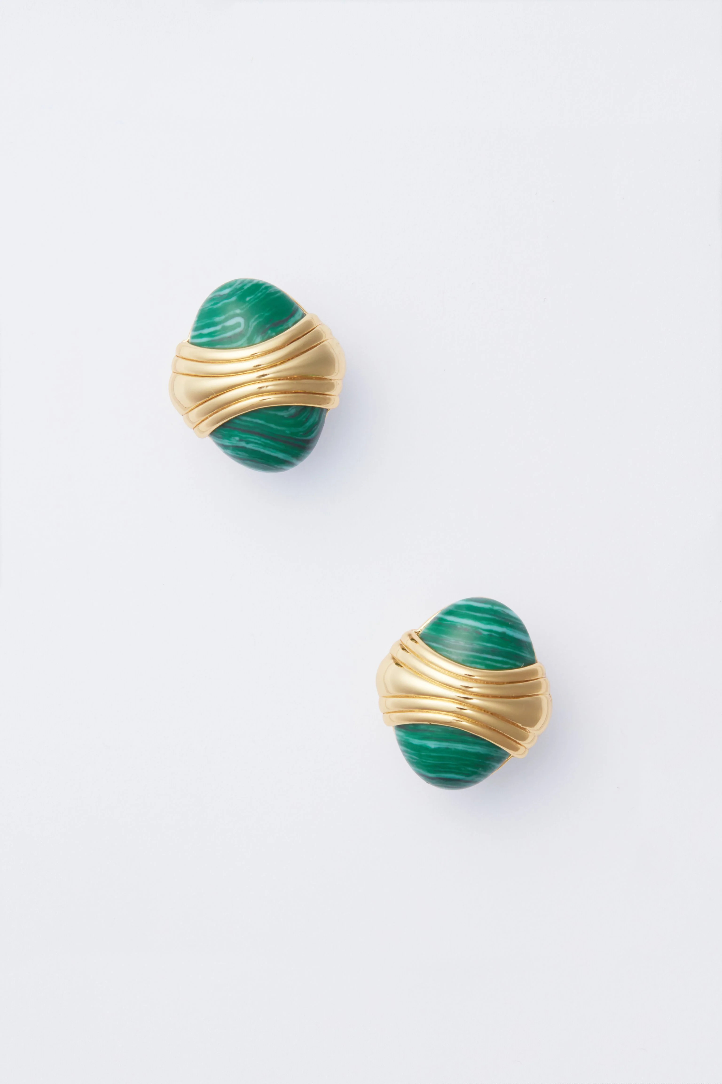 Malachite Baldwin Studs | Tuckernuck (US)