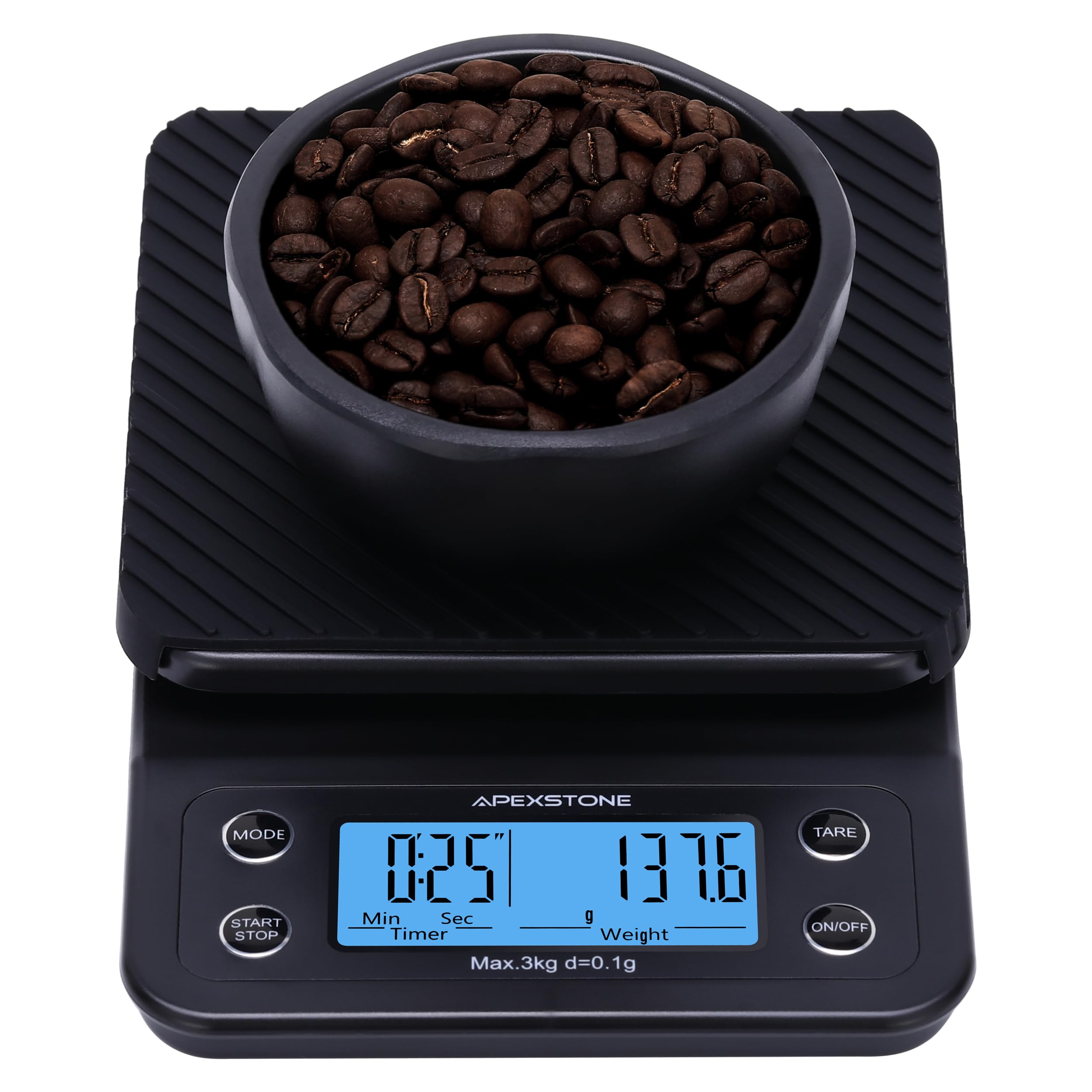 Coffee Scale with Timer Small, Apexstone Espresso Scale with Timer Small, Espresso Coffee Scale w... | Amazon (US)