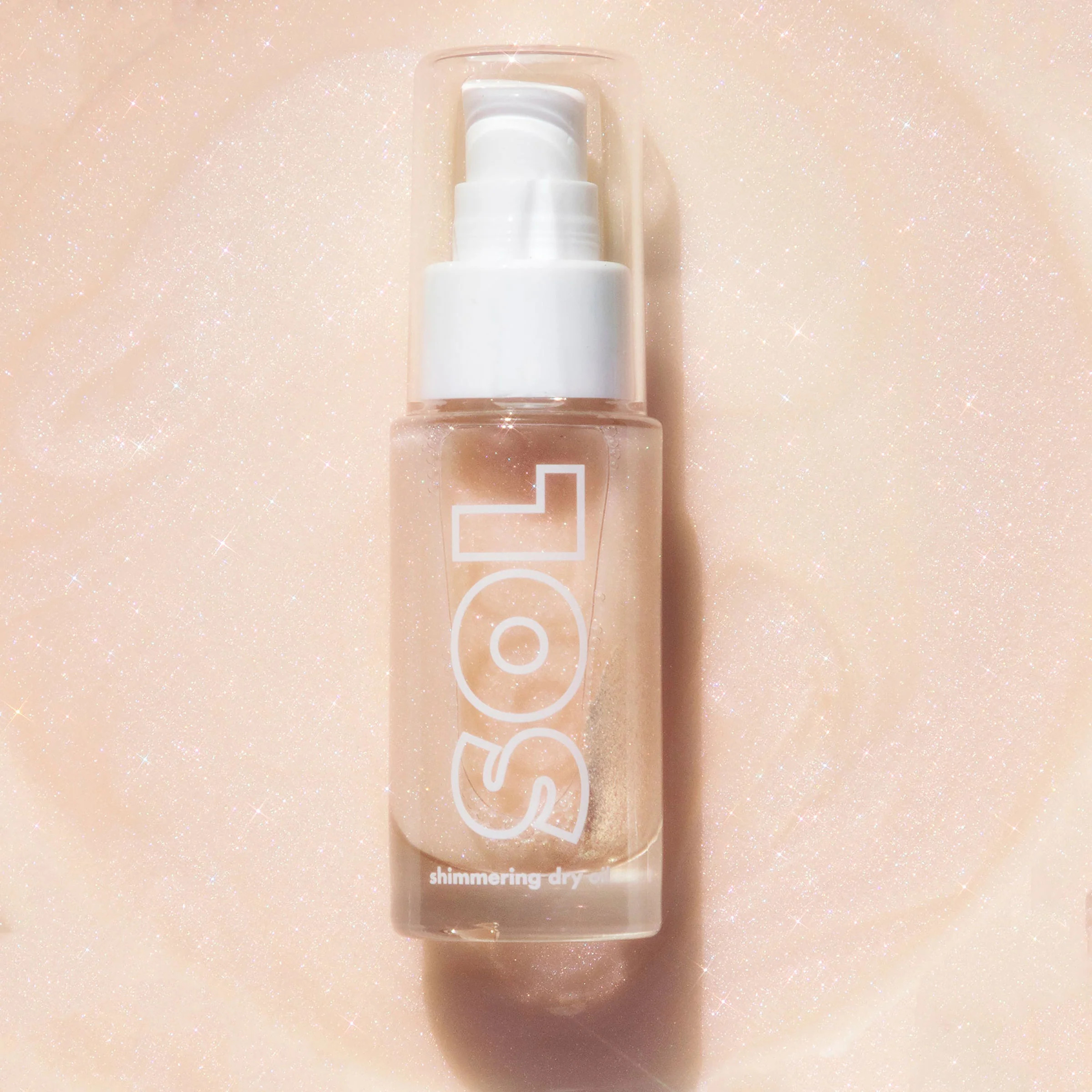 Rainbow Glow Shimmering Dry Body Oil by Sol Body | Colourpop
