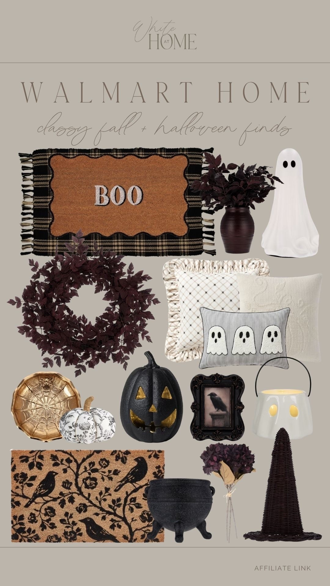 I’m not huge on Halloween, but these new Walmart finds were too cute to share! I love how elevated and classy they feel, not pulling too spooky, and all affordable!

#LTKHome