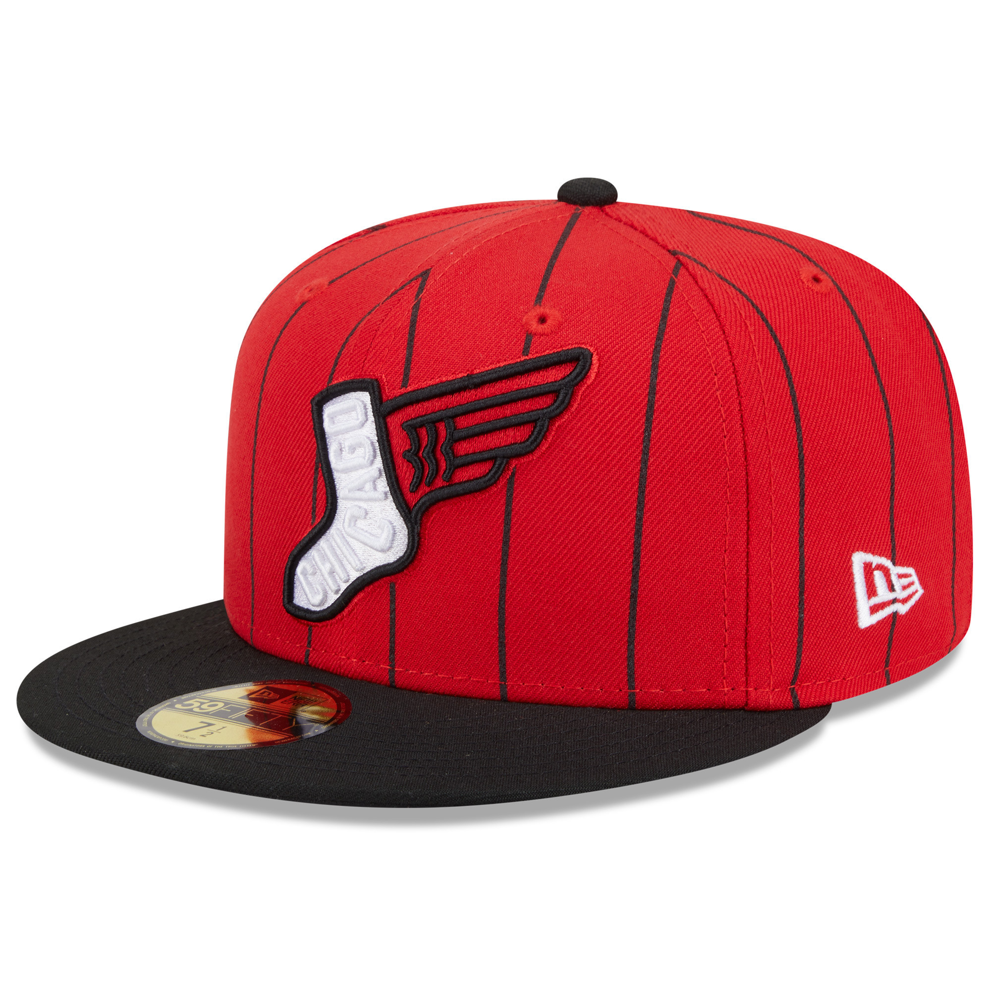 Men's New Era Red/Black Chicago White Sox 2025 City Connect 59FIFTY Fitted Hat | Fanatics