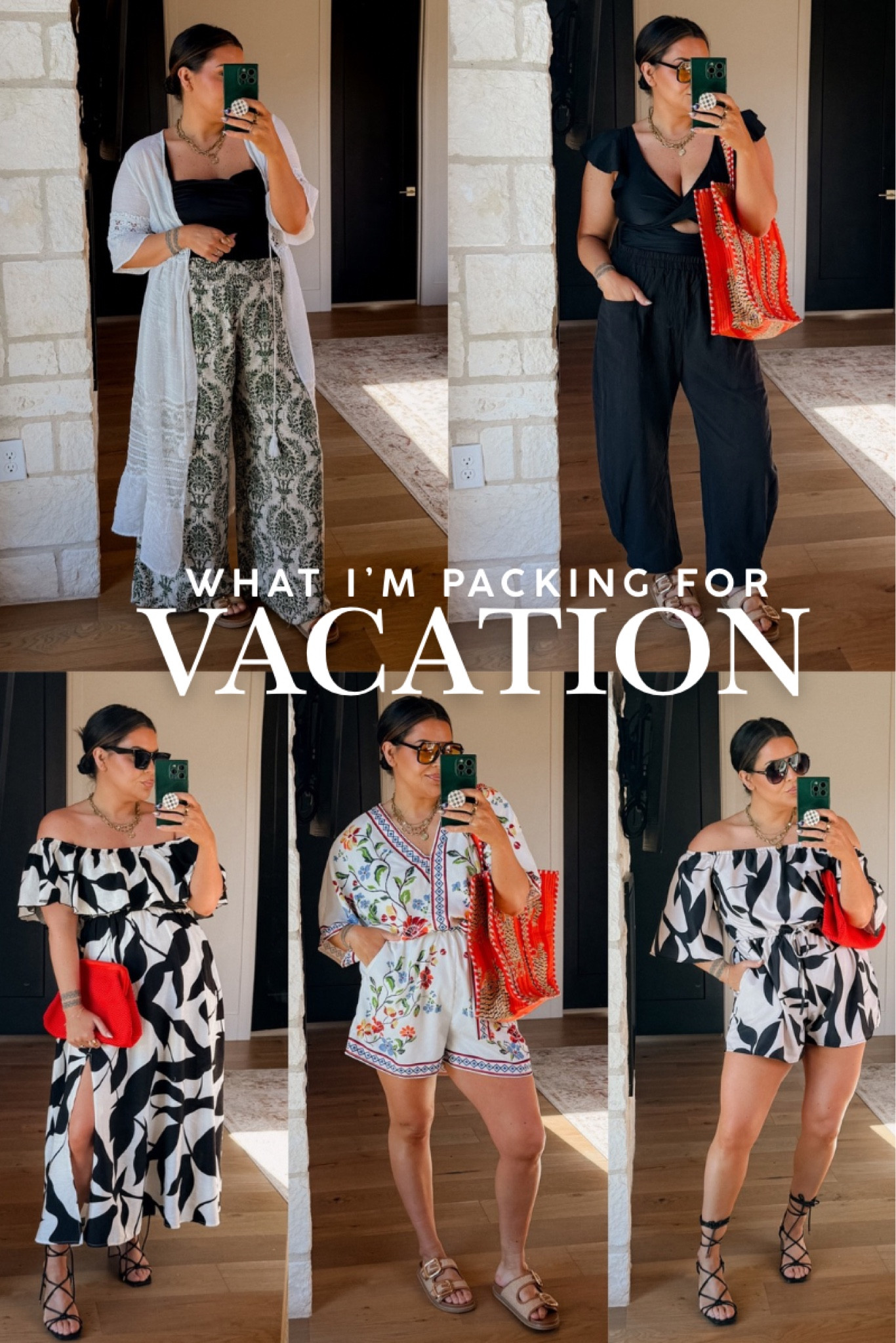 Vacation outfit + Swim
Almost all the clothing & swim are from Cupshe. You can use code BWC at checkout. 

All accessories and sandals linked too!


#LTKSwim #LTKMidsize #LTKFindsUnder50