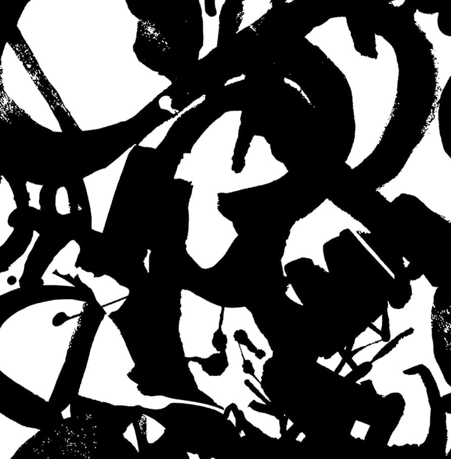 NextWall Inkblot Abstract Peel and Stick Wallpaper (Onyx) | Amazon (US)
