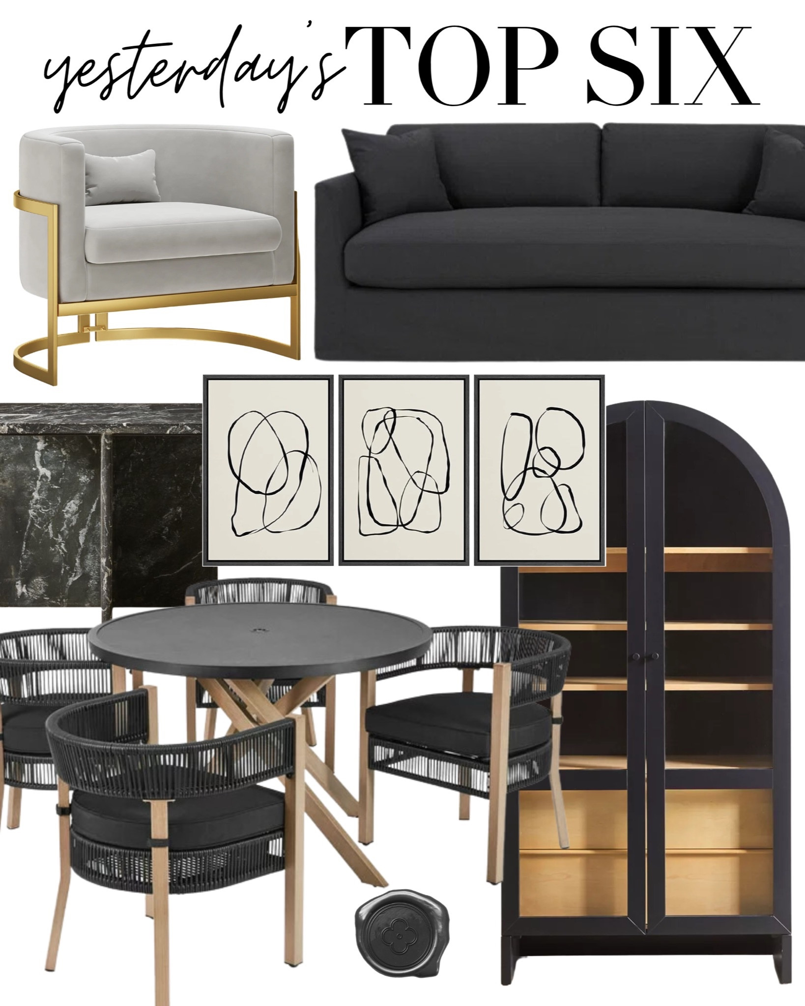 Yesterdays top six

Amazon, Rug, Home, Console, Amazon Home, Amazon Find, Look for Less, Living Room, Bedroom, Dining, Kitchen, Modern, Restoration Hardware, Arhaus, Pottery Barn, Target, Style, Home Decor, Summer, Fall, New Arrivals, CB2, Anthropologie, Urban Outfitters, Inspo, Inspired, West Elm, Console, Coffee Table, Chair, Pendant, Light, Light fixture, Chandelier, Outdoor, Patio, Porch, Designer, Lookalike, Art, Rattan, Cane, Woven, Mirror, Arched, Luxury, Faux Plant, Tree, Frame, Nightstand, Throw, Shelving, Cabinet, End, Ottoman, Table, Moss, Bowl, Candle, Curtains, Drapes, Window, King, Queen, Dining Table, Barstools, Counter Stools, Charcuterie Board, Serving, Rustic, Bedding, Hosting, Vanity, Powder Bath, Lamp, Set, Bench, Ottoman, Faucet, Sofa, Sectional, Crate and Barrel, Neutral, Monochrome, Abstract, Print, Marble, Burl, Oak, Brass, Linen, Upholstered, Slipcover, Olive, Sale, Fluted, Velvet, Credenza, Sideboard, Buffet, Budget Friendly, Affordable, Texture, Vase, Boucle, Stool, Office, Canopy, Frame, Minimalist, MCM, Bedding, Duvet, Looks for Less

#LTKSeasonal #LTKFind #LTKhome