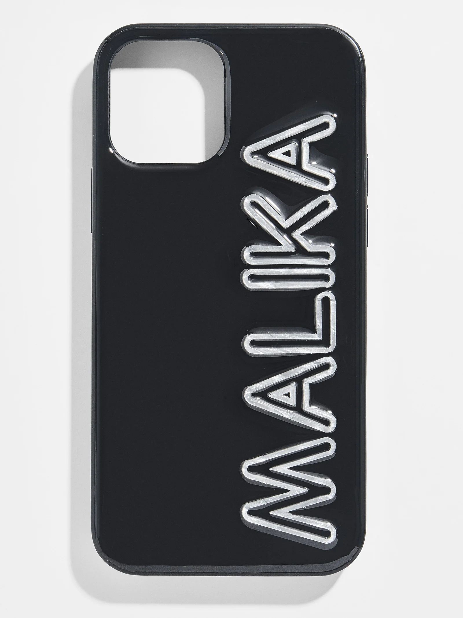 Fine Line Custom iPhone Case - Black/White | BaubleBar (US)