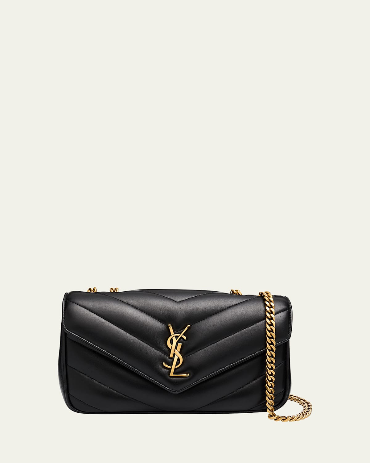 Loulou Small YSL Shoulder Bag in Quilted Leather | Bergdorf Goodman
