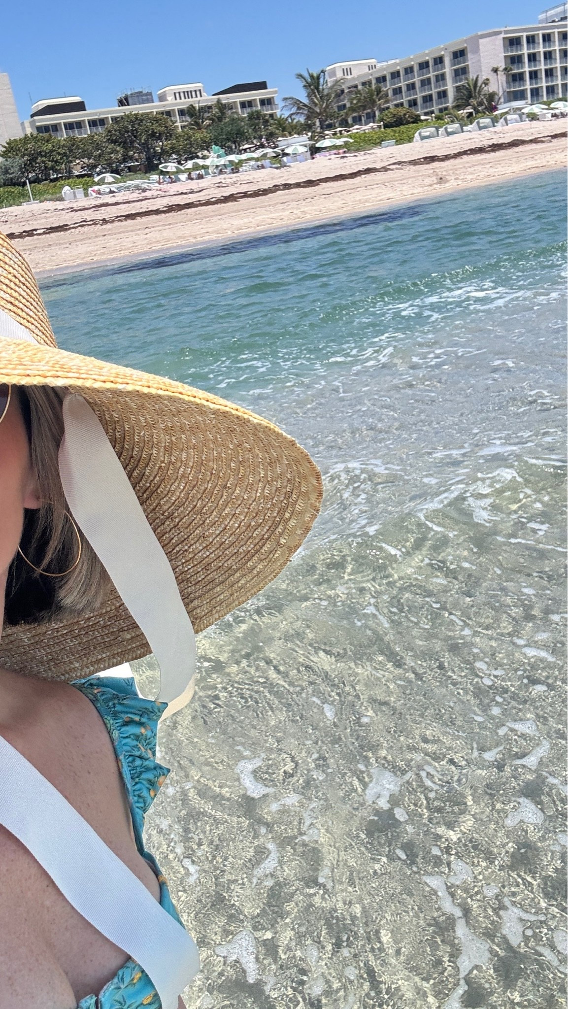 Beach day. Love this wide brimmed hat with ribbons attached. Offers great shade coverage. 

Mom hat, beach hat

#LTKmomlife #LTKootd #LTKselfcare