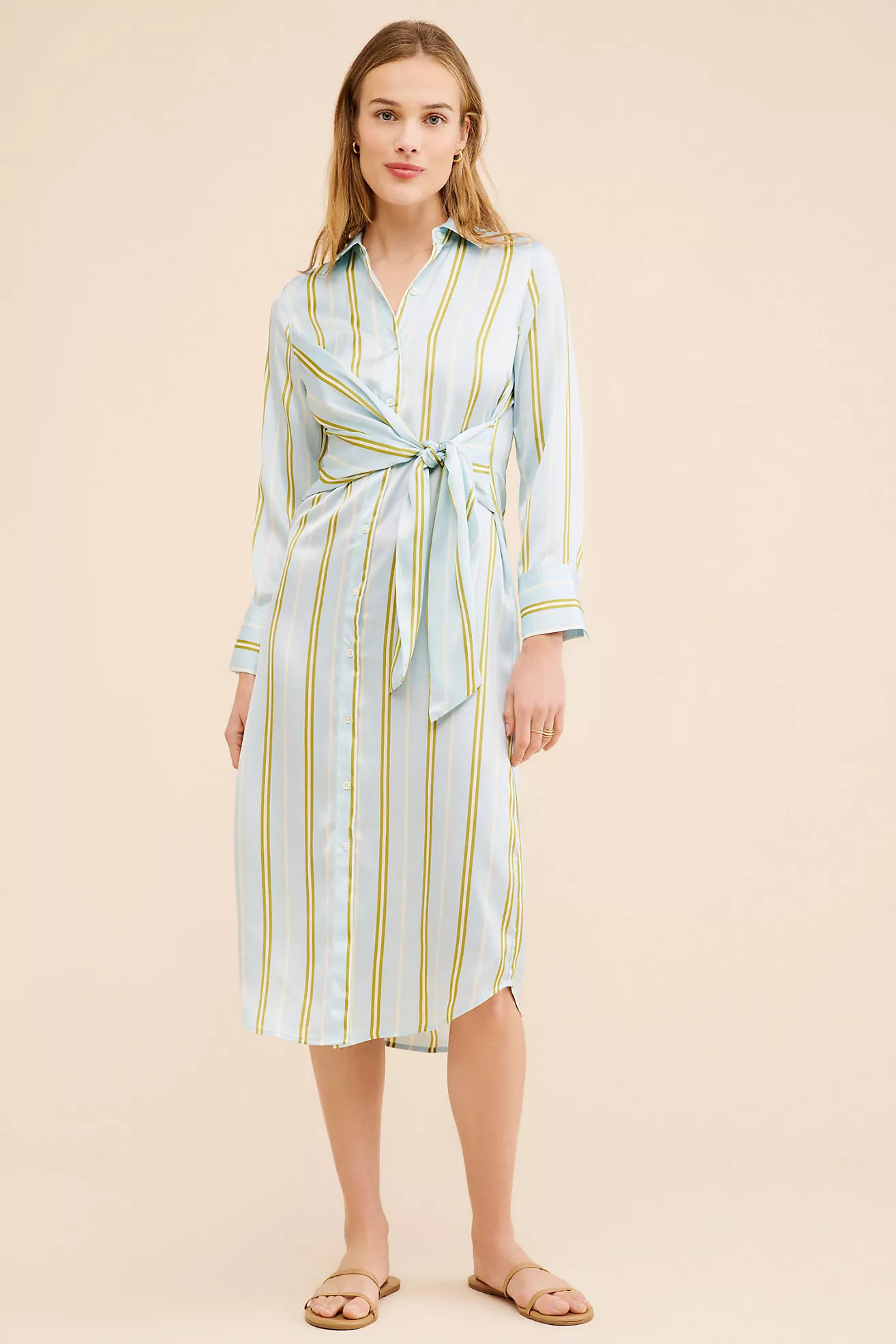 Rails Lacey Stripe Shirt Dress | Anthropologie (US)