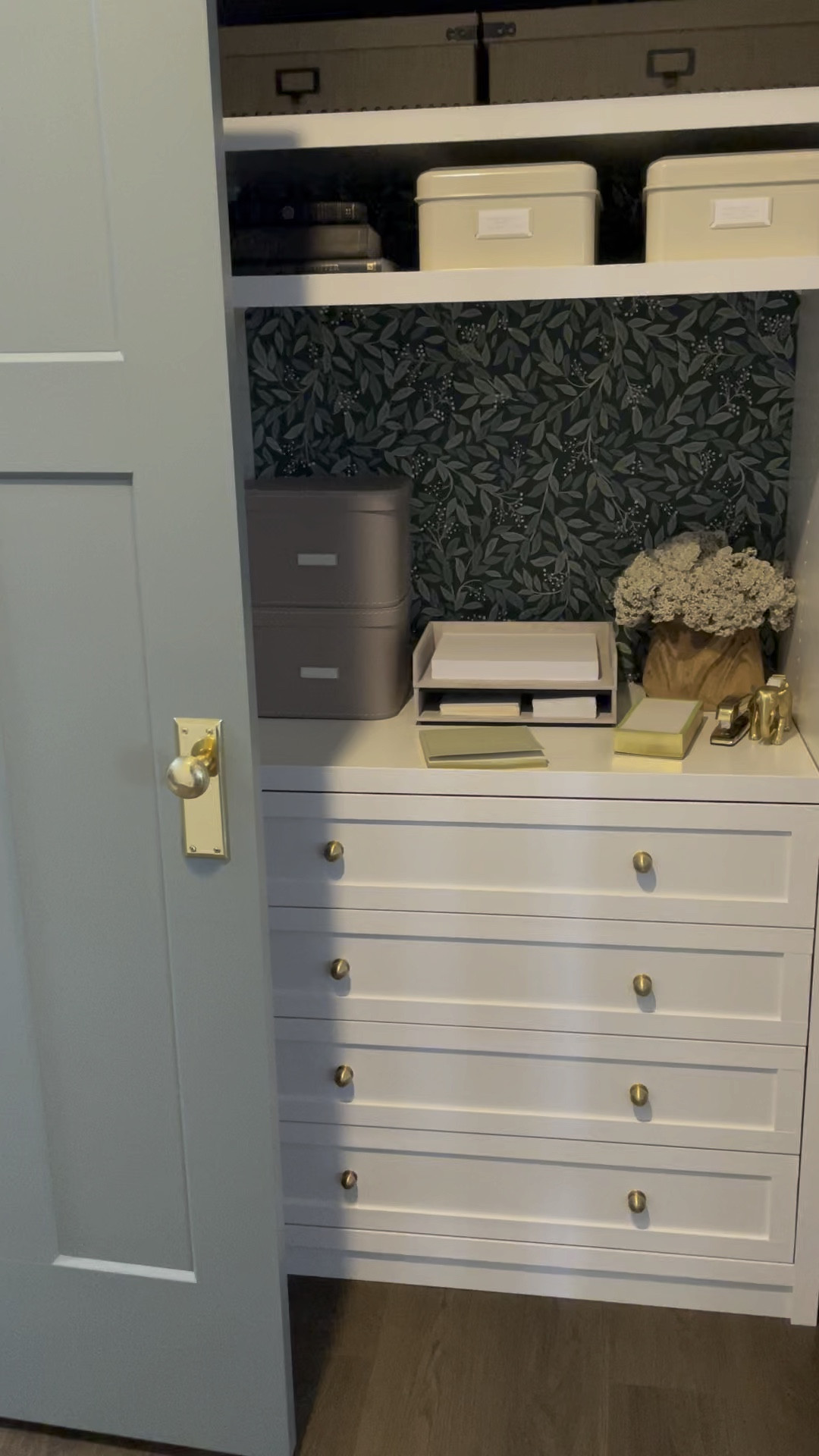 Added some of these gold hooks to the door and a couple of cute notebooks to our hallway closet...

#LTKsalealert #LTKSeasonal #LTKhome