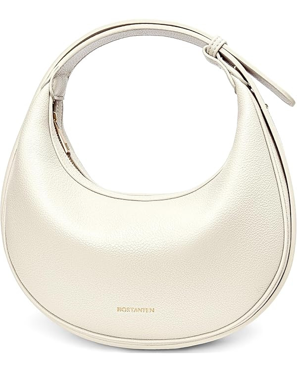 BOSTANTEN Crescent Shoulder Bag Vegan Leather Purses for Women Trendy Crossbody Clutch Hobo Handb... | Amazon (US)