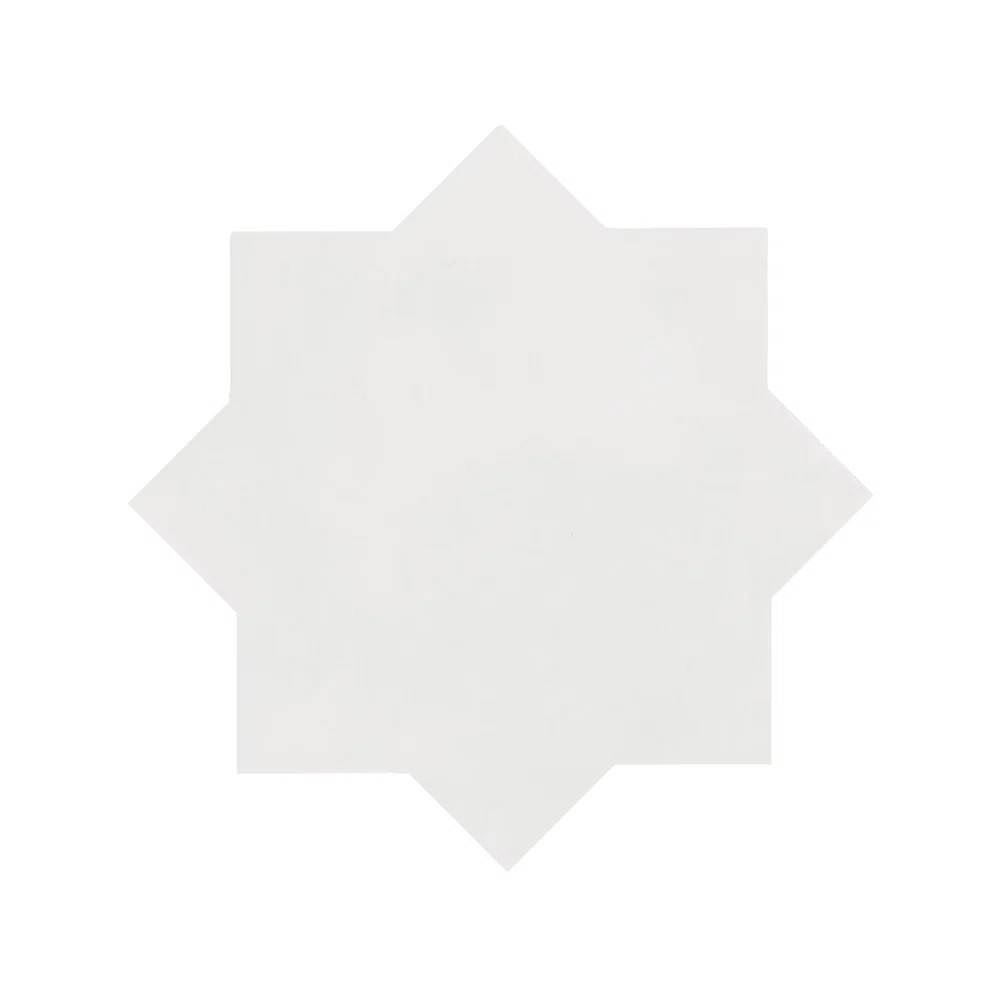 Star And Cross Porcelain Pattern Tile | Wayfair North America
