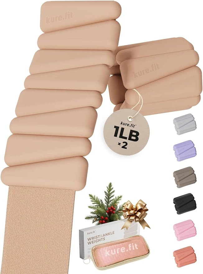 Pilates Weight | Wrist & Ankle Weights for Women | Weighted Bangles | 1LB/ 2LB Each (Set of 2) | Amazon (US)