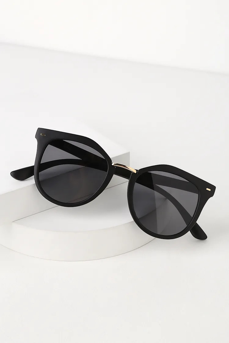 Cruising Matte Black Sunglasses | Lulus (US)