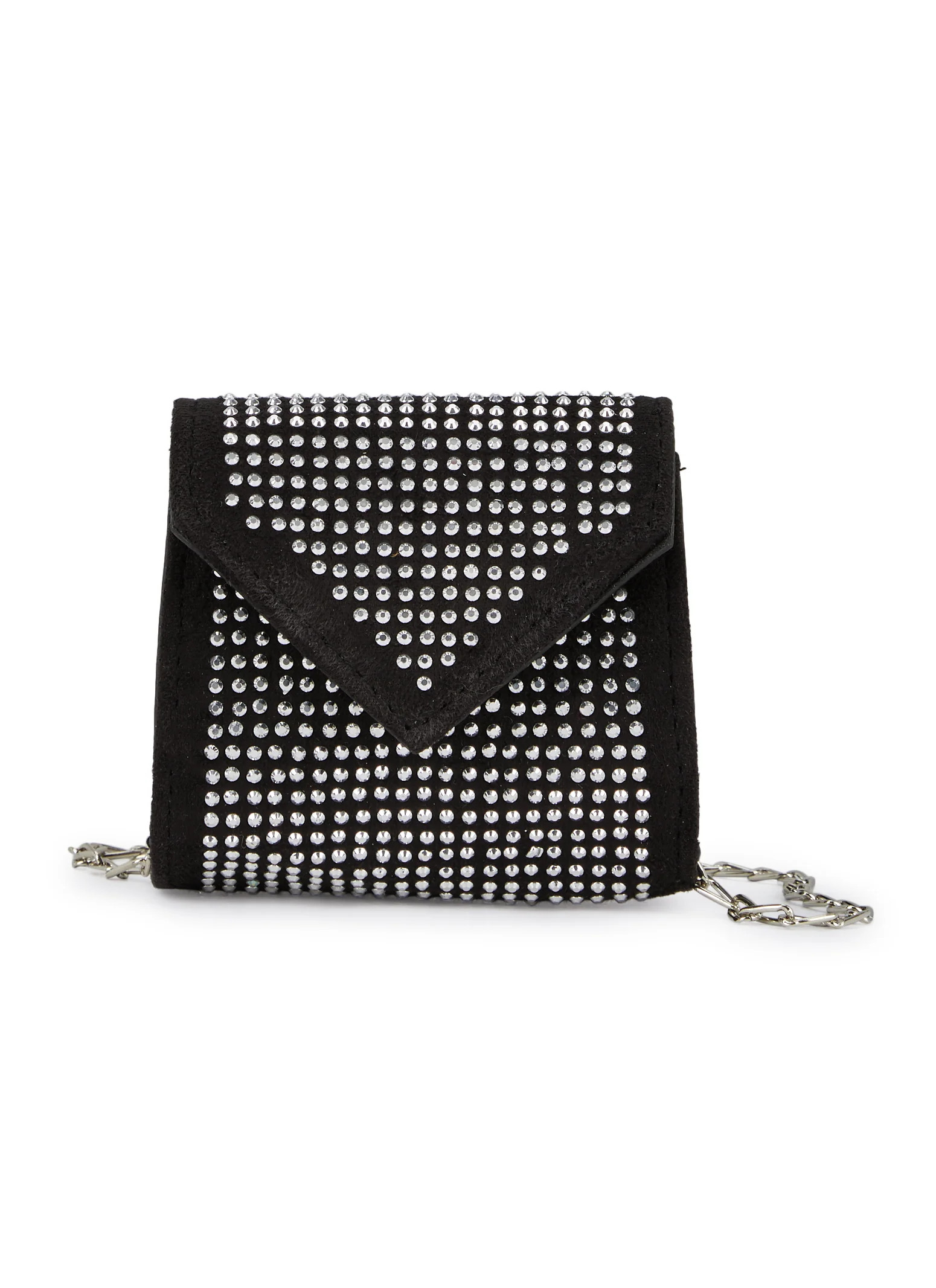 Rhinestone Studded Mini Crossbody Bag | Rainbow Shops