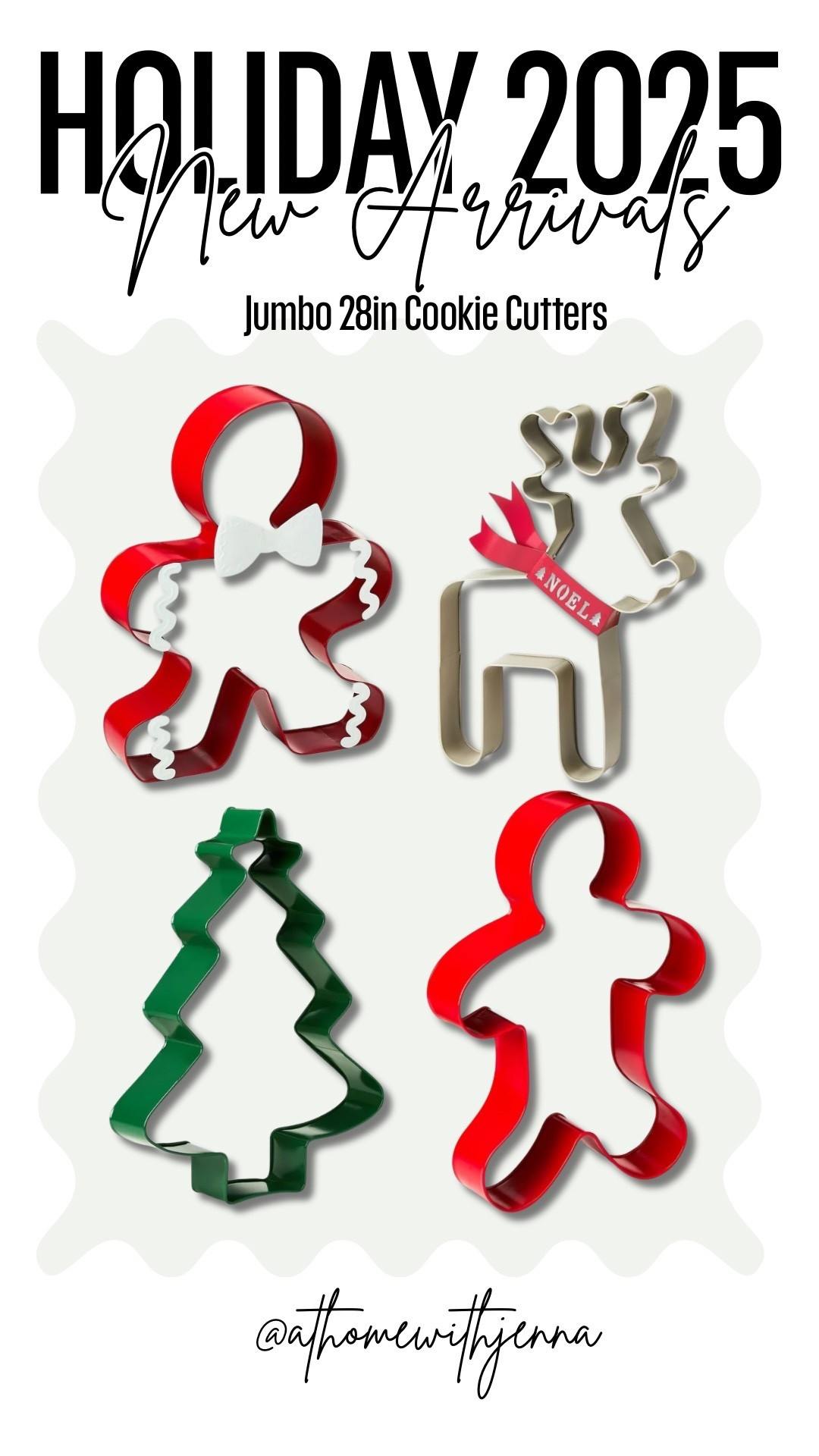 Loving these jumbo 28in Christmas cookie cutters from @walmart 

#LTKHome #LTKSeasonal #LTKParties