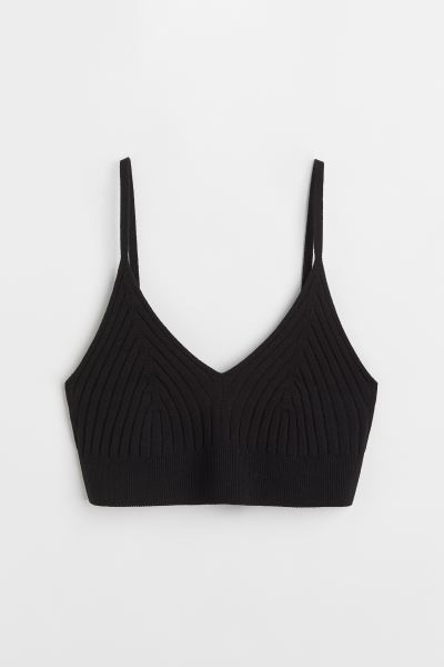 Viscose-blend Crop Top | H&M (US + CA)