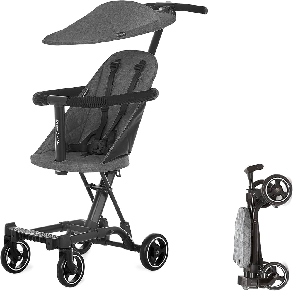 Dream On Me Coast Rider Umbrella Stroller, Lightweight Stroller with Compact Fold, One Hand Easy ... | Amazon (US)