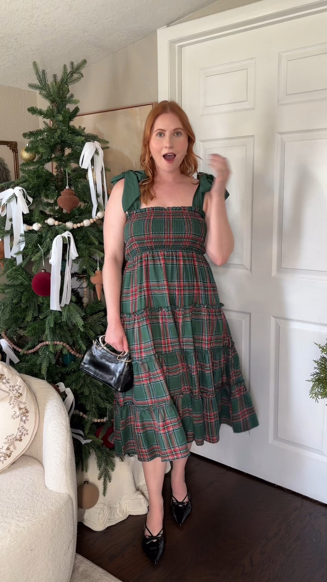 UAURORAO Women Bow Tie Shoulder Plaid Christmas Dress Checkered Holiday Maxi Long Dresses Ruffle Smocked Sundress


#LTKMidsize #LTKHoliday #LTKSeasonal