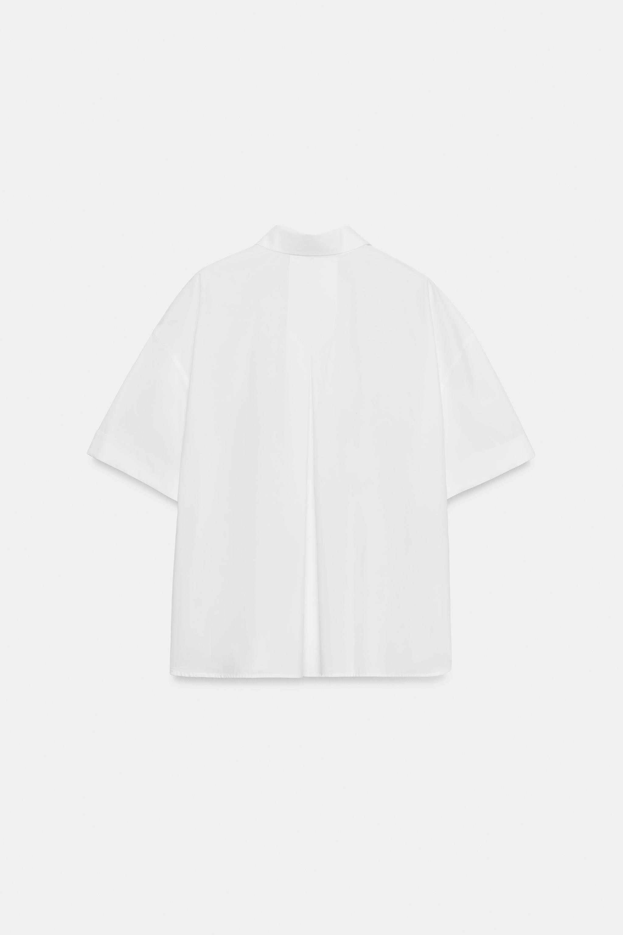 OVERSIZED POPLIN SHIRT | Zara US