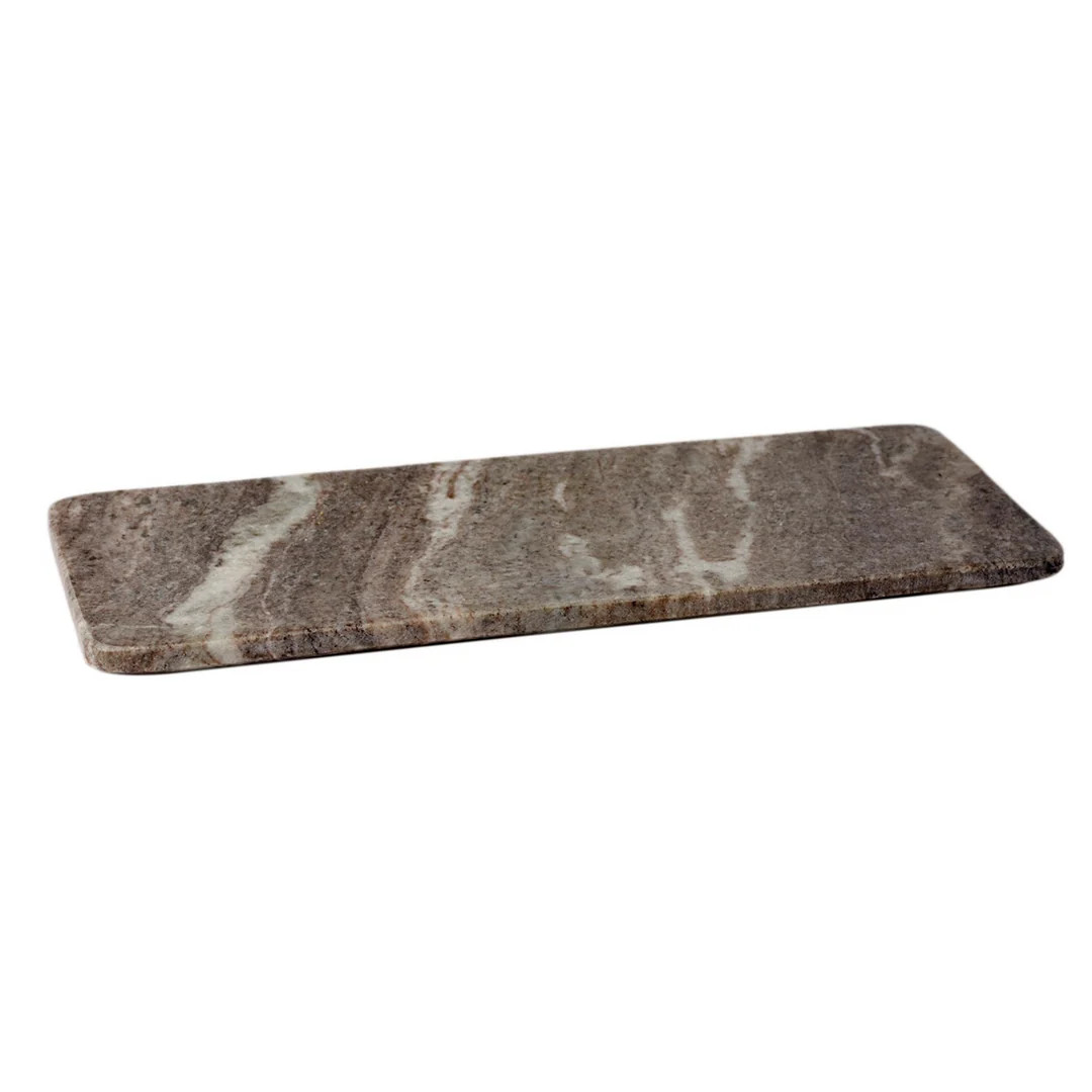 Brown Galaxy Marble Rectangle Tray | StyleMeGHD