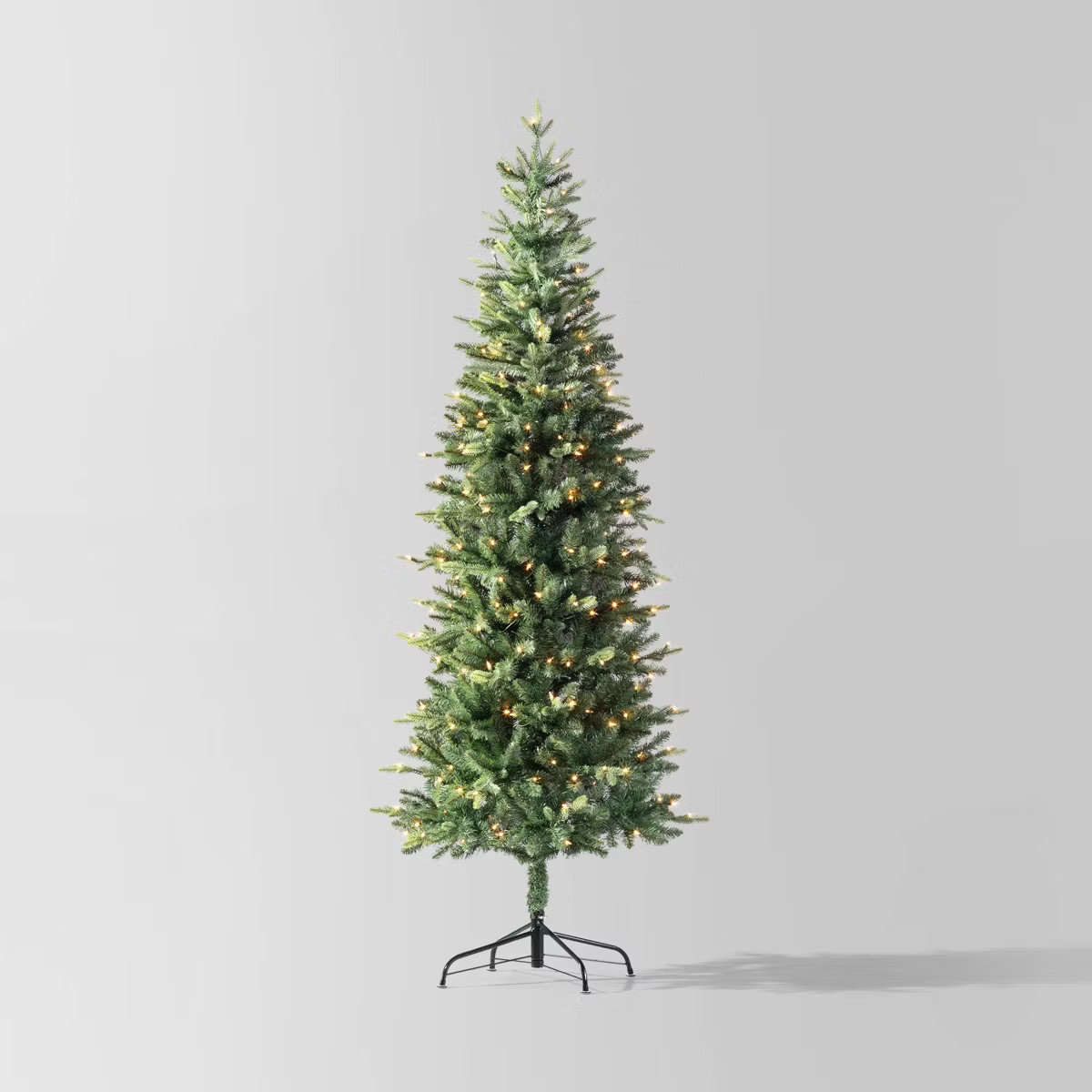 7' Pre-Lit Slim Balsam Fir Artificial Christmas Tree Clear Lights - Wondershop™ | Target