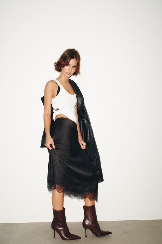 STILETTO HEELED ANKLE BOOTS | Zara US