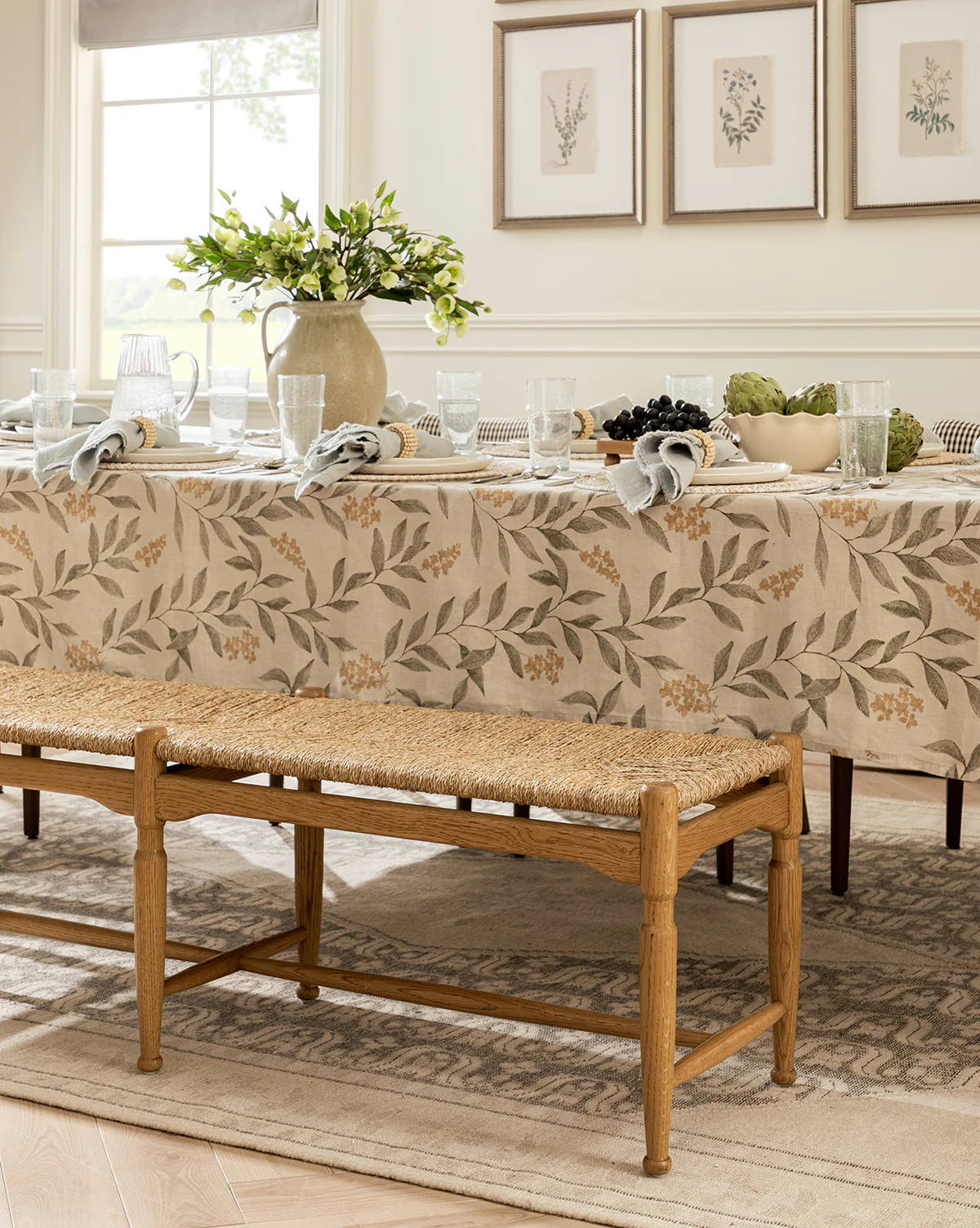 Phipps Woven Bench | McGee & Co. (US)