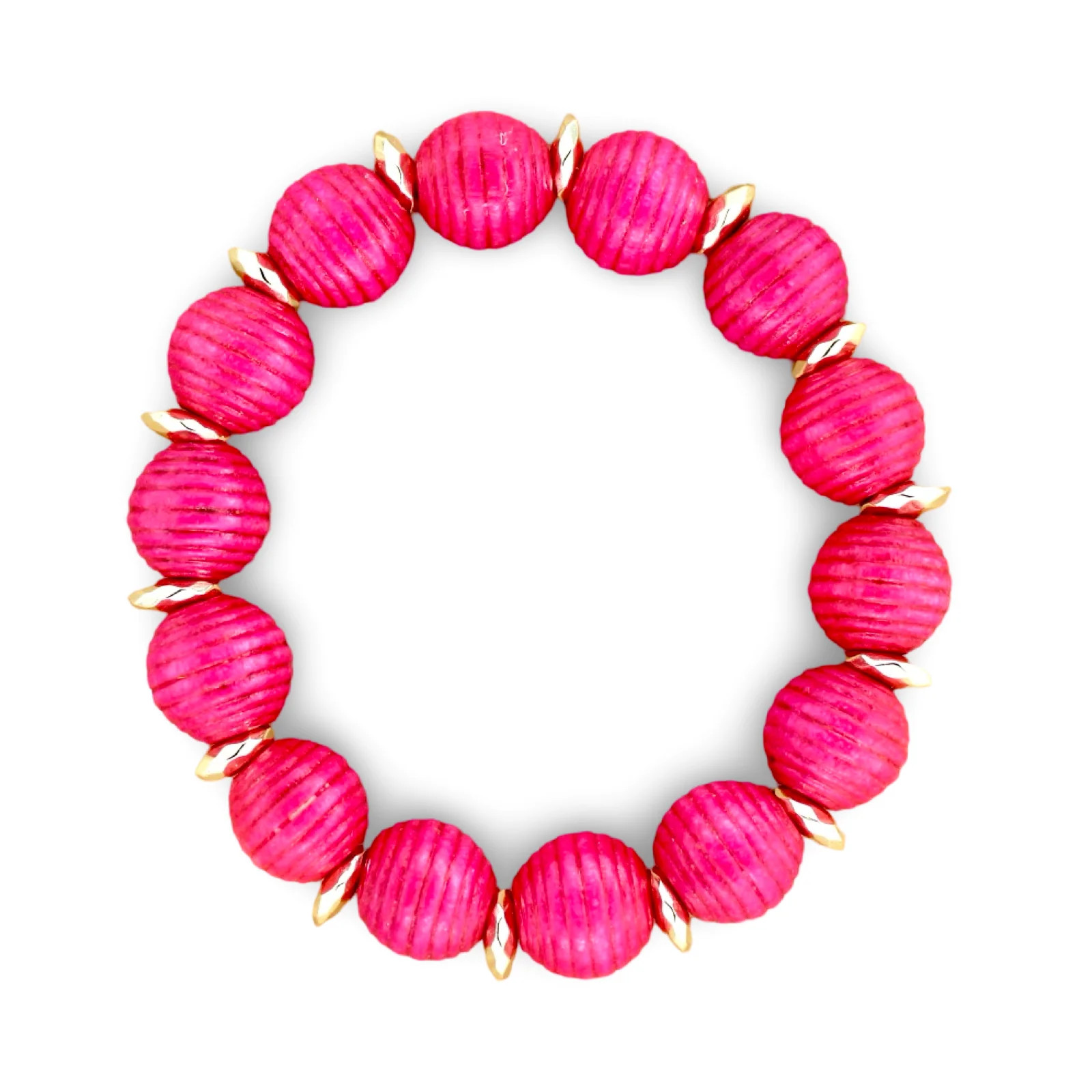 Bali Bracelet • Magenta | Traci's Beads