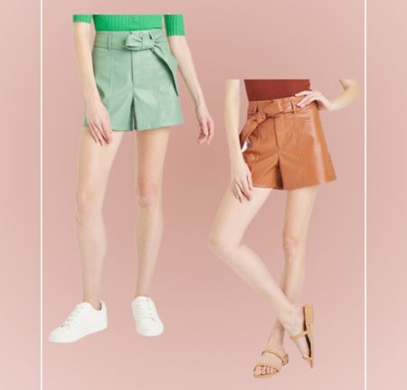 New at Target 🎯 Tie Front Faux Leather Shorts!

#LTKSeasonal #LTKstyletip #LTKunder50
