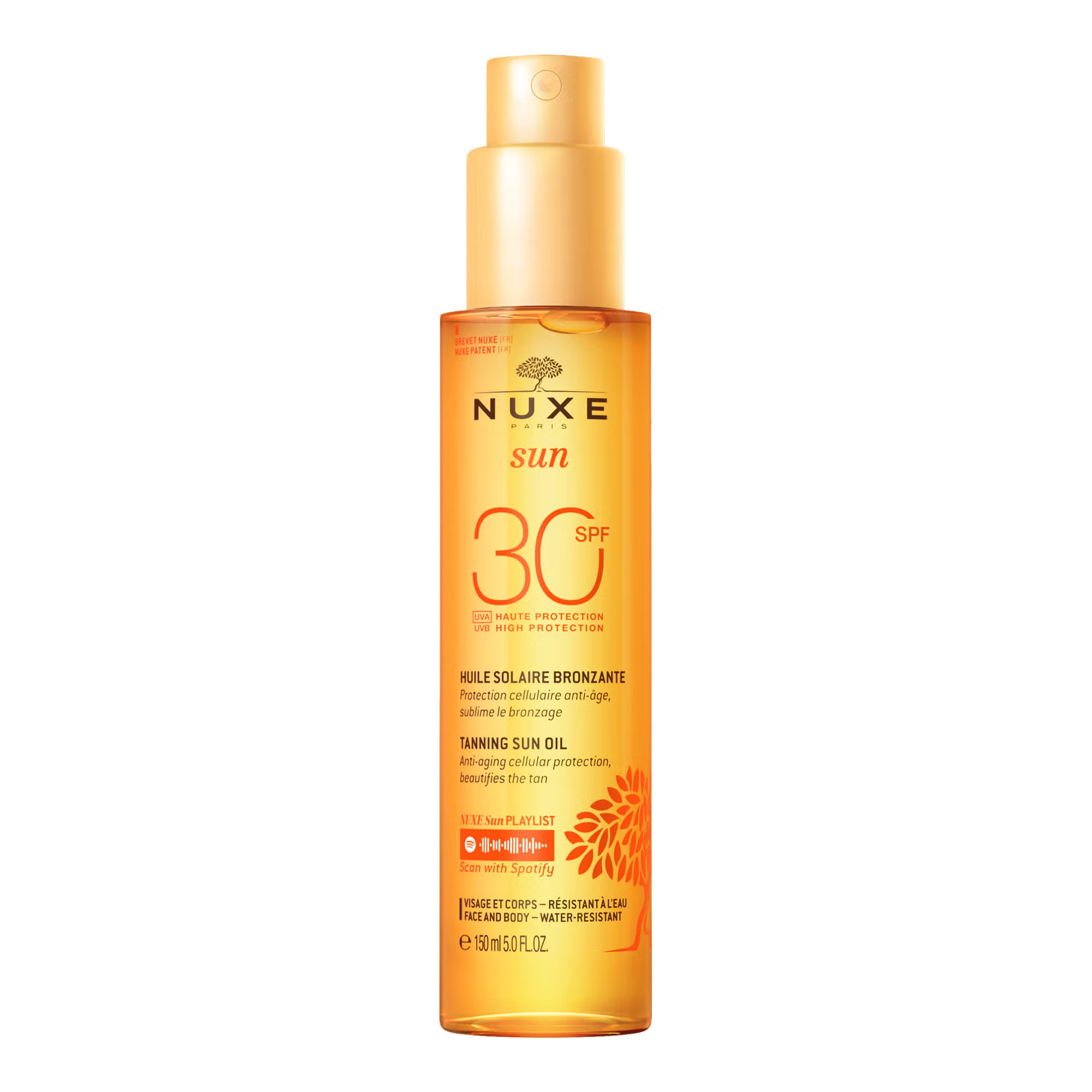 NUXE Face and Body Sun Tanning Oil SPF 30 150ml | Cult Beauty