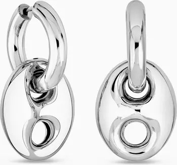 Oradina Sterling Silver Take Me There Mariner Drop Earrings | Nordstrom | Nordstrom