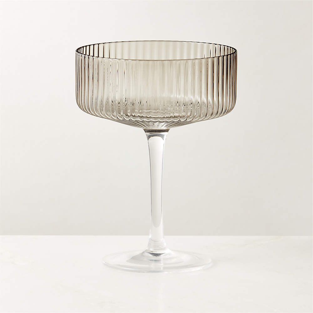 Eve Coupe Modern Cocktail Glass + Reviews | CB2 | CB2
