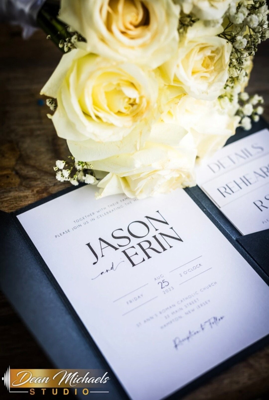 Modern Simplistic Black & White Wedding Invitation Mail RSVP Card Templates - Etsy | Etsy (US)