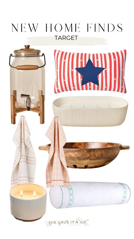new target home finds!! perfect for memorial day weekend!!

#LTKHome #LTKStyleTip