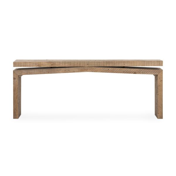 Matthes Console Table Rustic Natural | Scout & Nimble