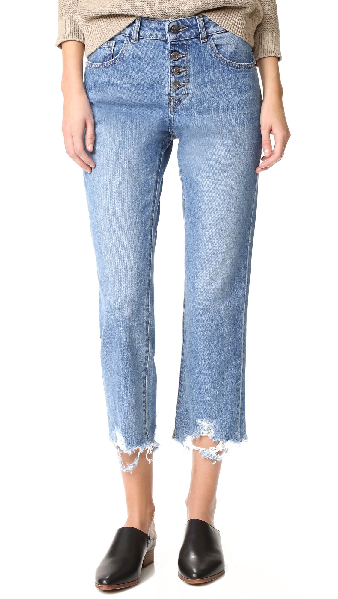 Patti High Rise Straight Jeans | Shopbop