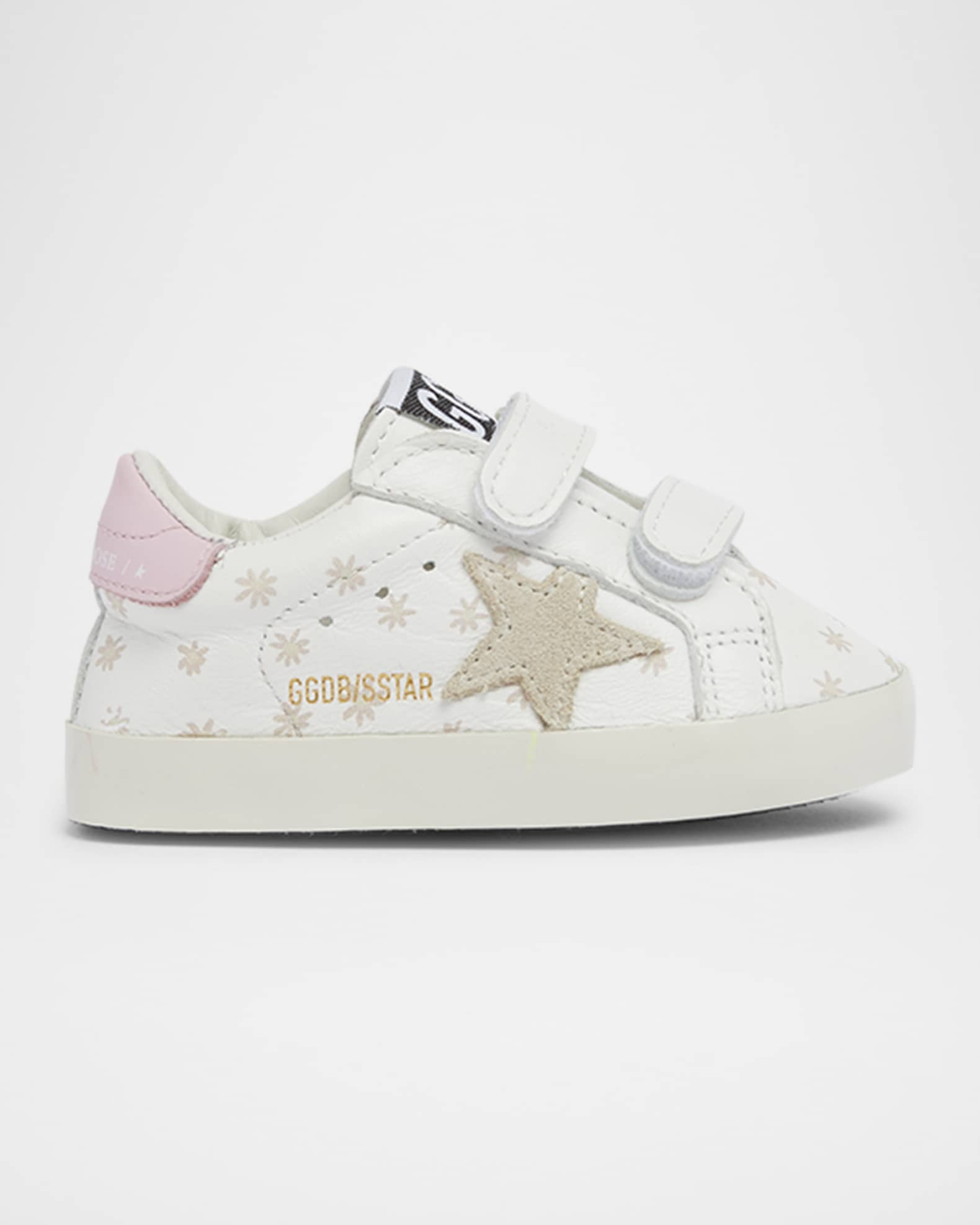 Kid's Old School Nappa Leather and Suede Sneakers, Baby | Neiman Marcus