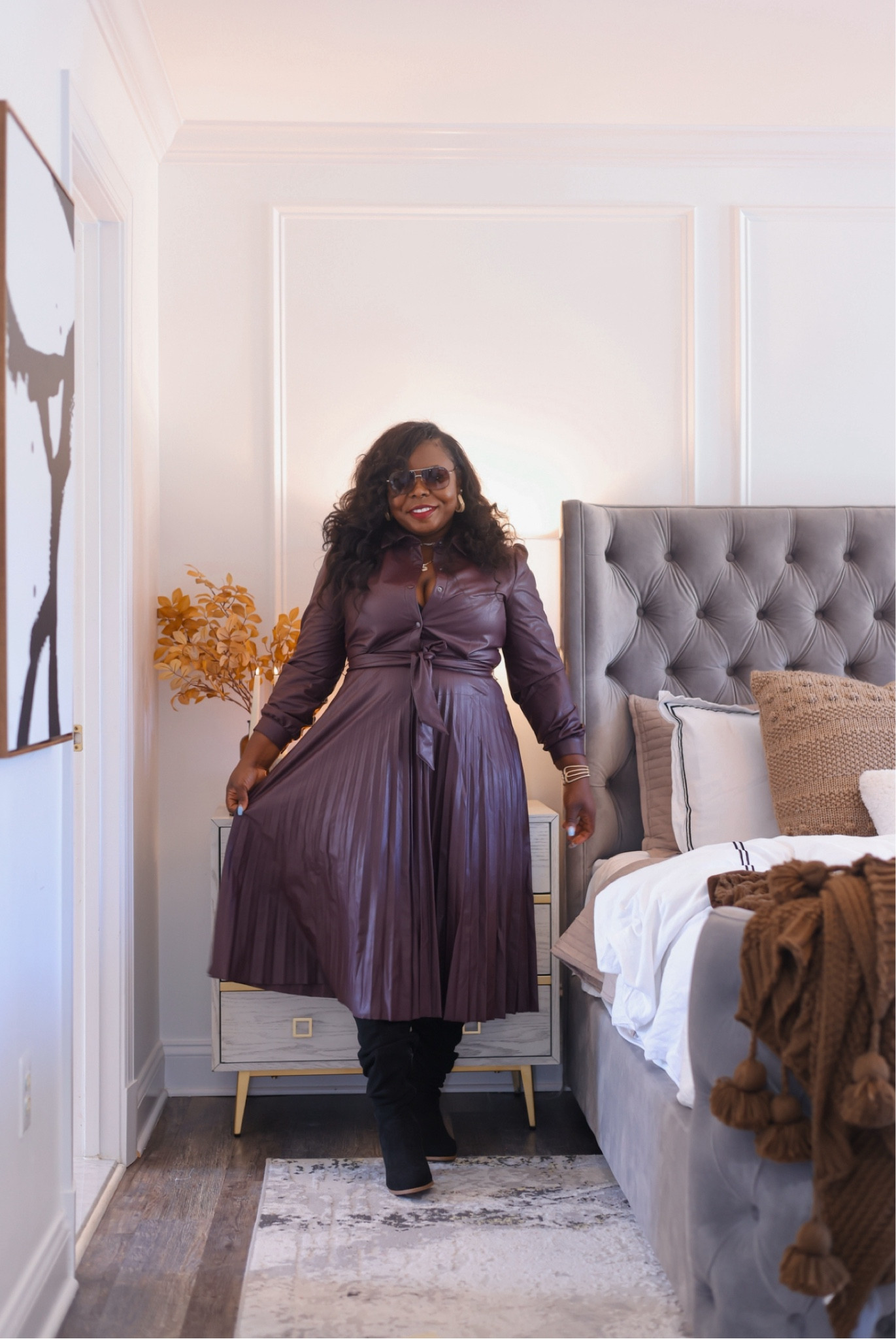 This dress from @Walmart would be perfect for thanksgiving dinner 😍 #walmartpartner #walmartfashion @walmartfashion

#LTKHolidaySale #LTKmidsize #LTKSeasonal