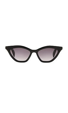 Gucci Cat Eye Sunglasses in Black & Smoke from Revolve.com | Revolve Clothing (Global)