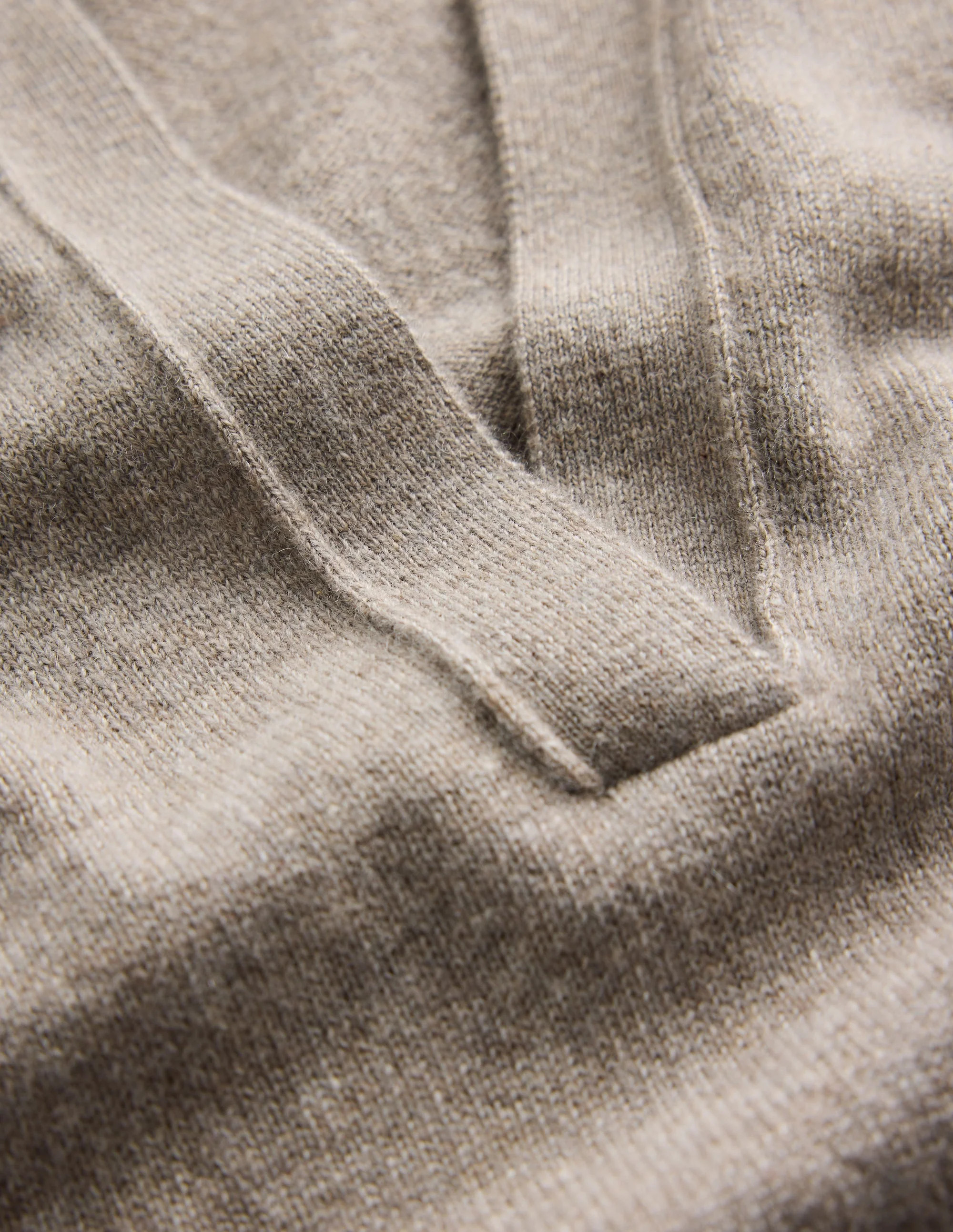 Elsie Cashmere Henley Sweater-Mink Melange | Boden (US)