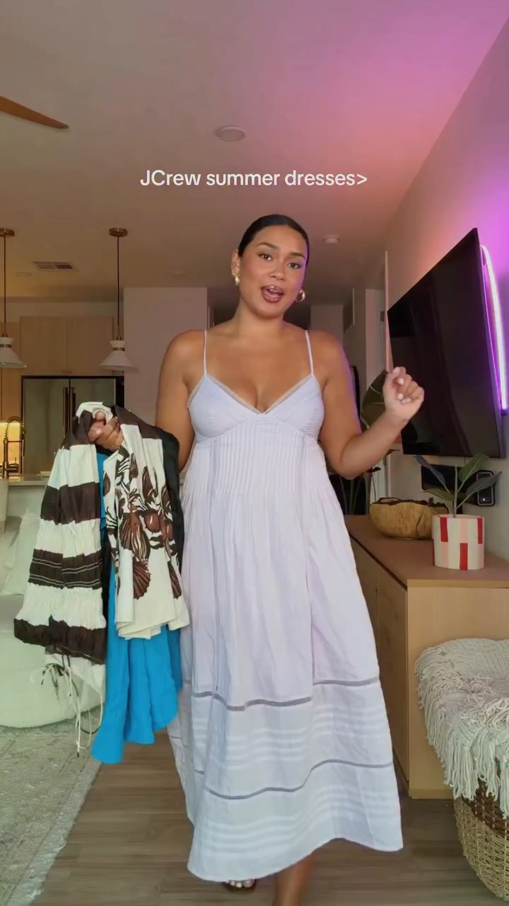 a dress = an easy outfit, have been loving these @jcrew ones… the color, quality & how comfy they feel! 

Comment “shop” for the dresses sent to your DMs <3 #summerdress #summerdresses #ad #injccrew https://liketk.it/6h575