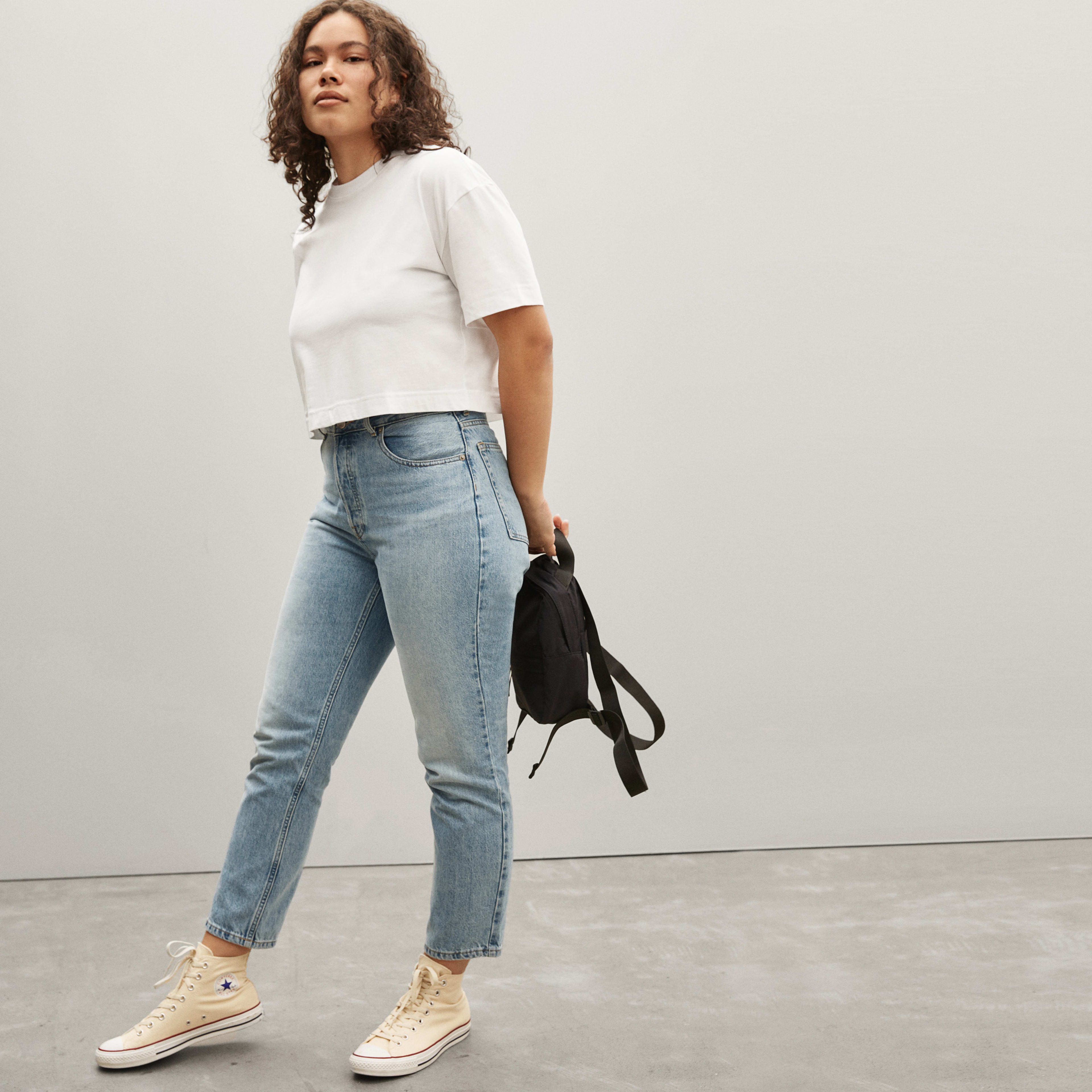 The Organic Cotton Cropped Tee | Everlane