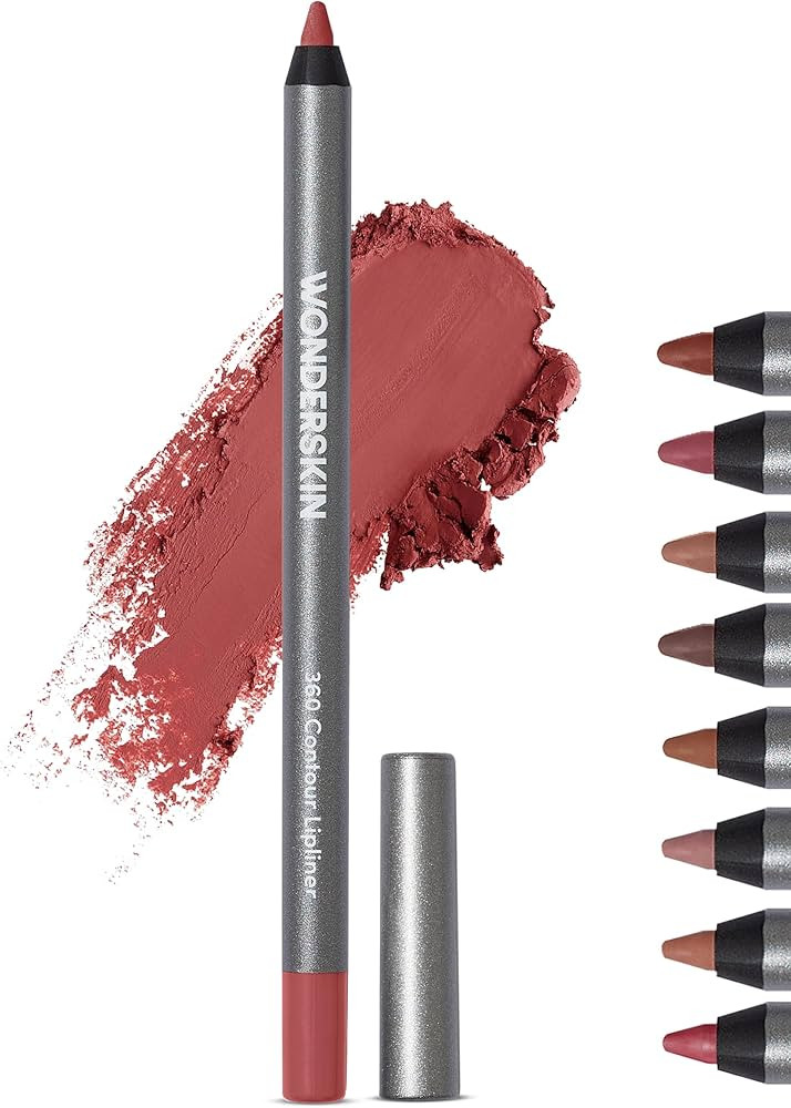 Wonderskin Lipliner Pencil - 360 Contour Lipliner, Long Lasting, Sharpenable, Waterproof and Tran... | Amazon (US)