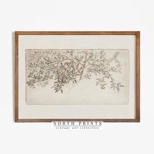Rustic Neutral Apple Tree Sketch | Vintage Farmhouse Kitchen Art Print | Digital PRINTABLE | 924 | Etsy (CAD)