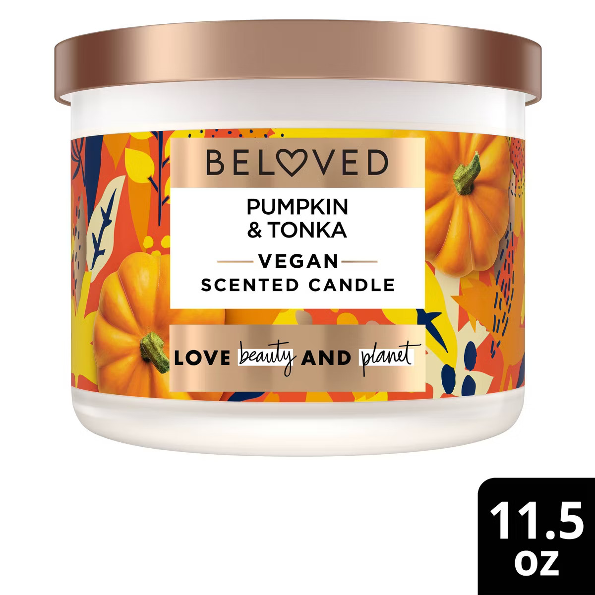 Beloved Pumpkin and Tonka 2-Wick Candle - 11.5oz | Target