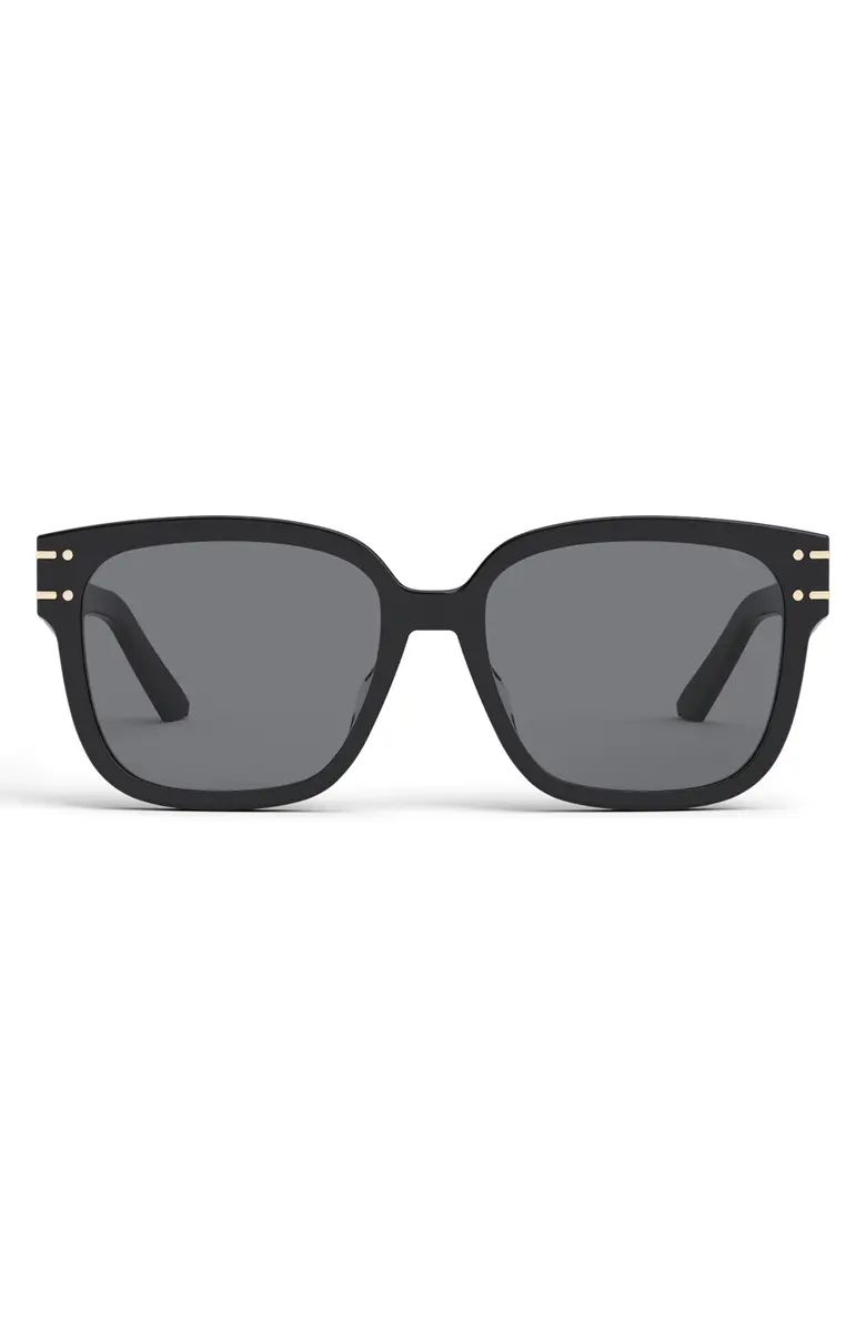 Signature 58mm Square Logo Sunglasses | Nordstrom