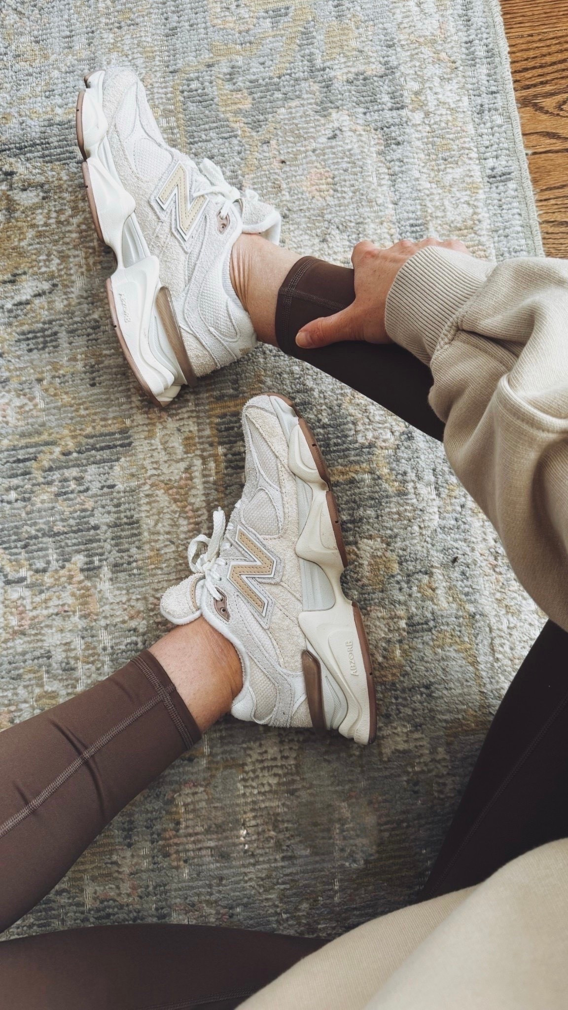Chunky sneakers in bisque/sea salt 👟 fit tts & gender inclusive