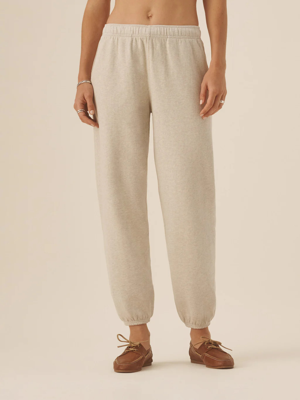Heather Grey Vintage Interloop Sweatpant - Buck Mason- Modern American Classics | Buck Mason