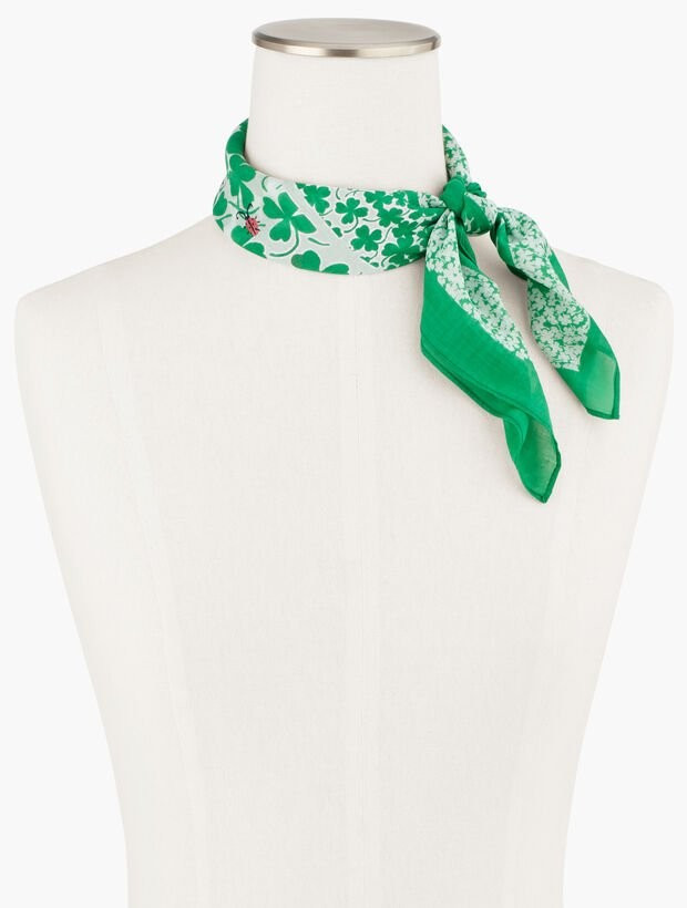 Lucky Clover Neckerchief | Talbots