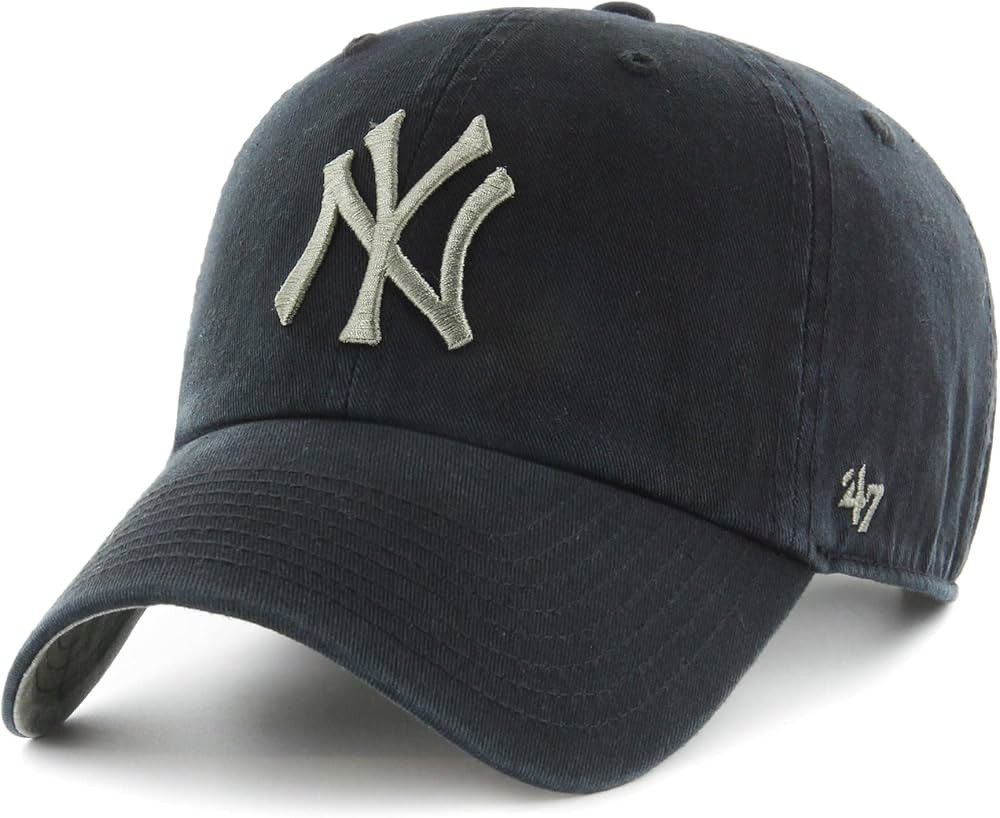 47 New York Yankees Black MLB Ballpark Camo Clean Up Cap | Amazon (US)